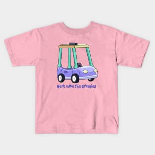 Here come the grannies Kids T-Shirt